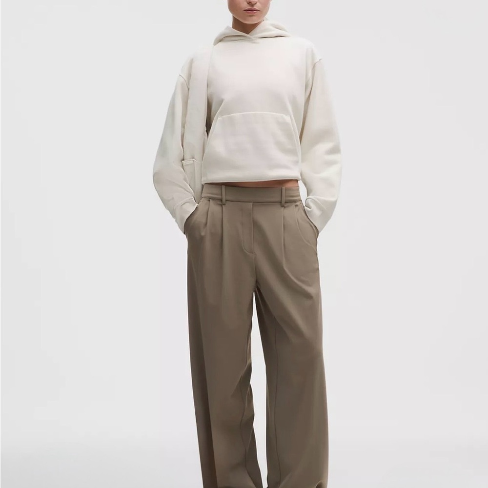 lululemon athletica Tan Wide Leg Pants